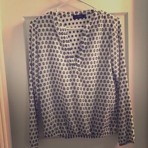 Cute flowy sheer blouse